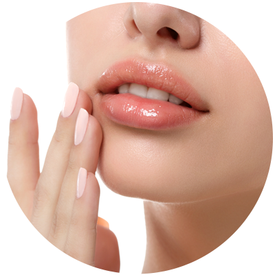Enhanced Lip Volume and Shape